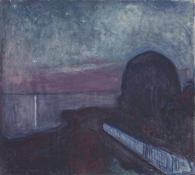 Starry Night Edvard Munch